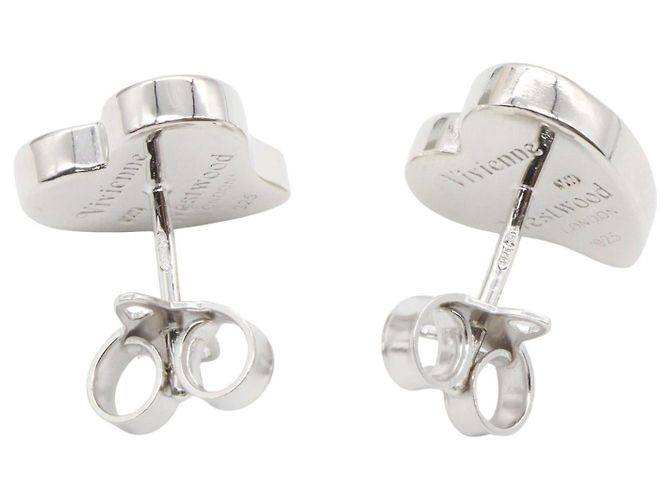 Orecchini Vivienne Westwood in argento Metallico - vista 2