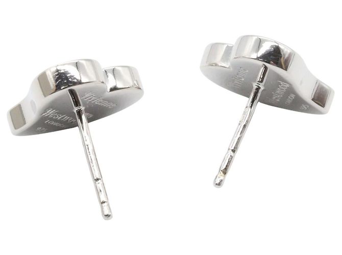 Orecchini Vivienne Westwood in argento Metallico - vista 3