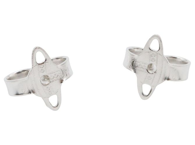 Orecchini Vivienne Westwood in argento Metallico - vista 4