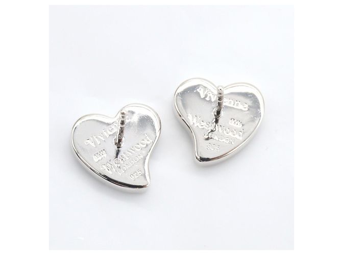 Orecchini Vivienne Westwood in argento Metallico - vista 5