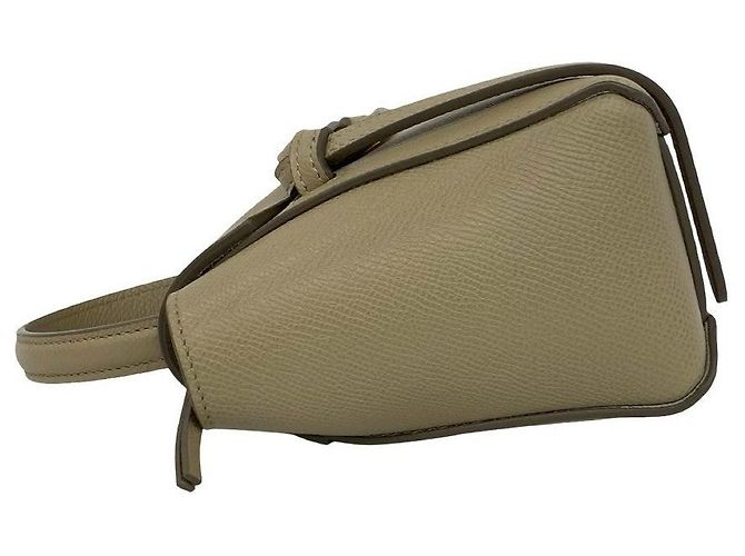 Céline Borsa CELINE Belt Bag in pelle 2way Marrone Beige - vista 6