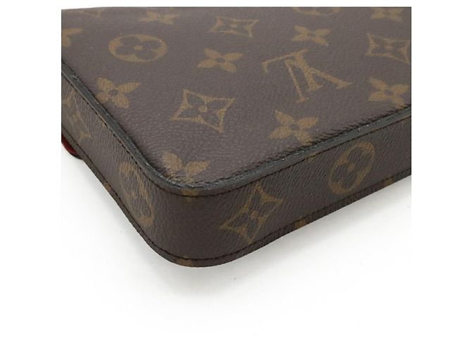 Borsa a Spalla Louis Vuitton Monogram Marrone - vista 3