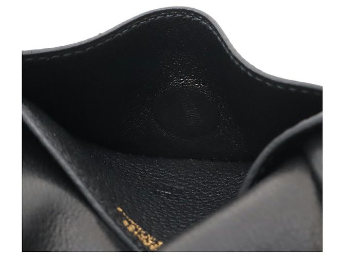 Monedero y tarjetero Dogon Small Hermès Negro - vista 7