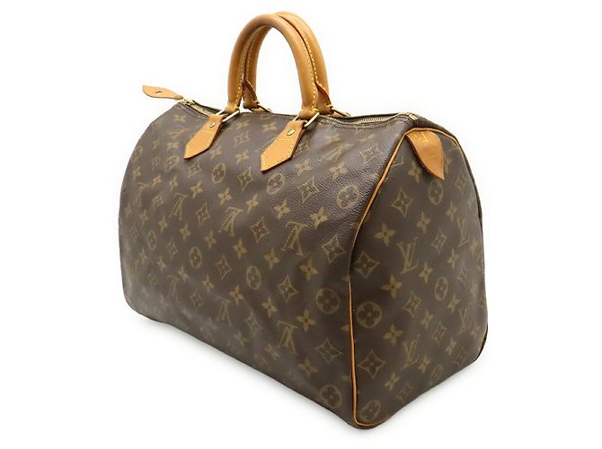 Speedy Louis Vuitton Monogram Travel Bag Brown - view 2