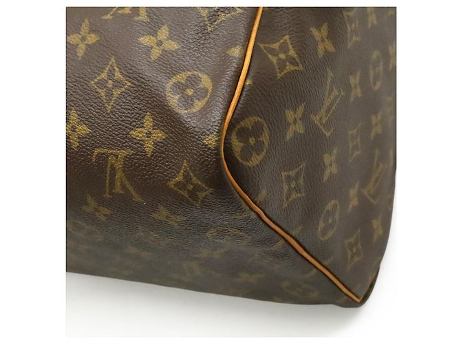 Speedy Louis Vuitton Monogram Travel Bag Brown - view 3