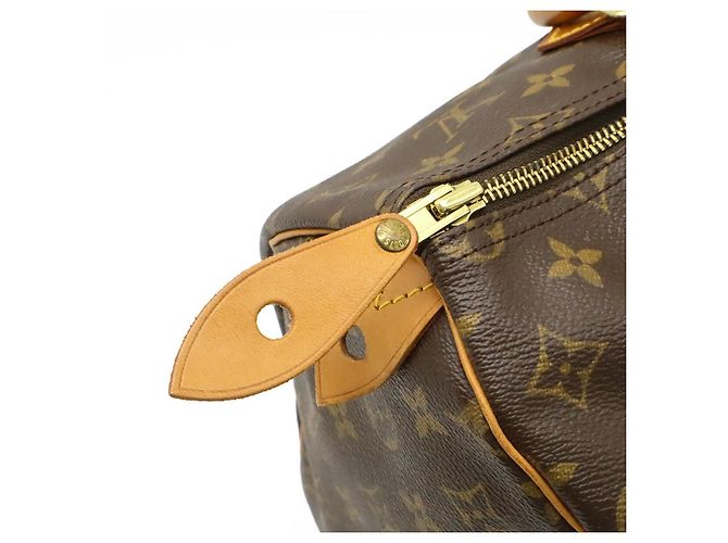 Speedy Louis Vuitton Monogram Travel Bag Brown - view 5