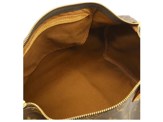 Speedy Louis Vuitton Monogram Travel Bag Brown - view 6