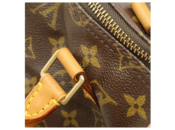 Speedy Louis Vuitton Monogram Travel Bag Brown - view 9