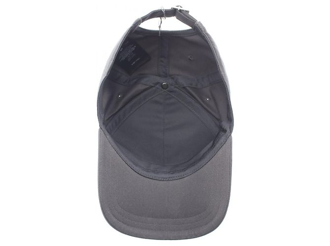 Yves Saint Laurent Gorra de algodón Saint Laurent Paris Negro - vista 3