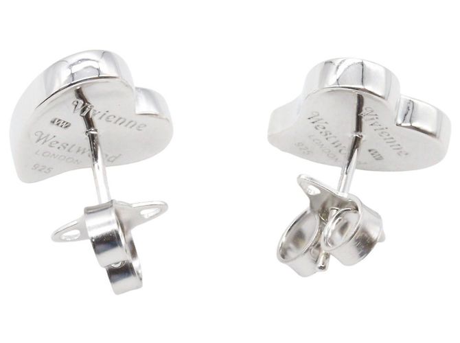 Orecchini Vivienne Westwood in argento Metallico - vista 2