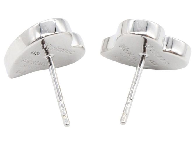 Orecchini Vivienne Westwood in argento Metallico - vista 3