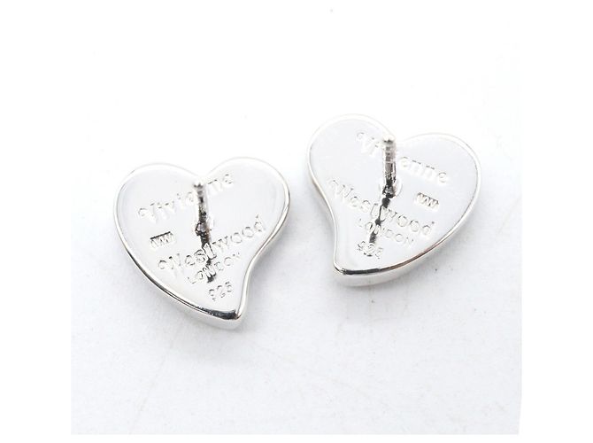 Orecchini Vivienne Westwood in argento Metallico - vista 5