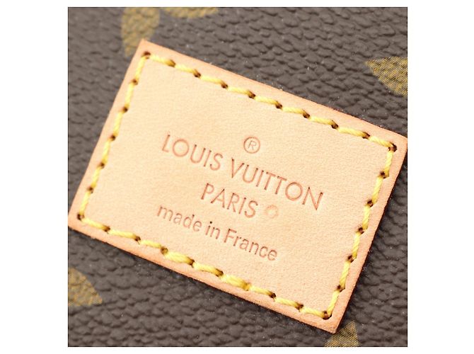 Borsa a tracolla Louis Vuitton Saumur MM Monogram Marrone - vista 5