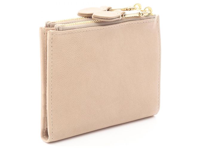 Portafoglio Miu Miu NAPPA AVIATOR Marrone Beige - vista 2