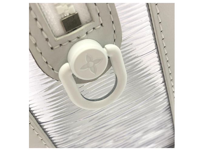 Louis Vuitton Soft Trunk Schultertasche Weiß - Ansicht 4