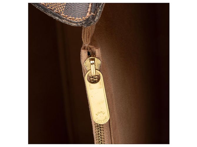 Tote Kensington Damier Ebene Louis Vuitton Marrone - vista 10