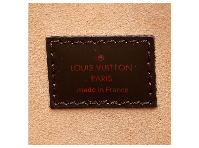 Tote Kensington Damier Ebene Louis Vuitton Marrone - vista 8