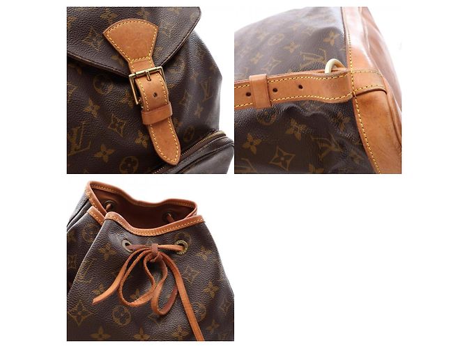 Louis Vuitton Monogram Rucksack Braun - Ansicht 10