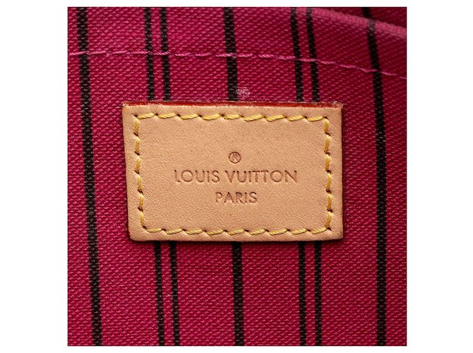 Louis Vuitton Monogram Canvas Neverfull GM Pochette Marrone - vista 6