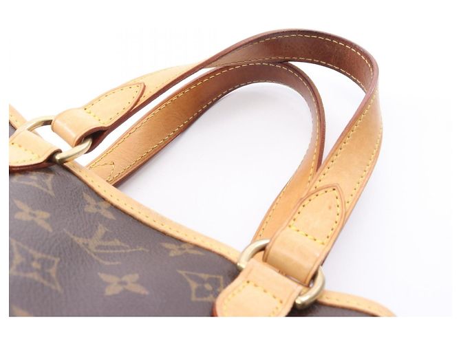 Bolsa Louis Vuitton Batignolles Monogram Leather Marrom - vista 8