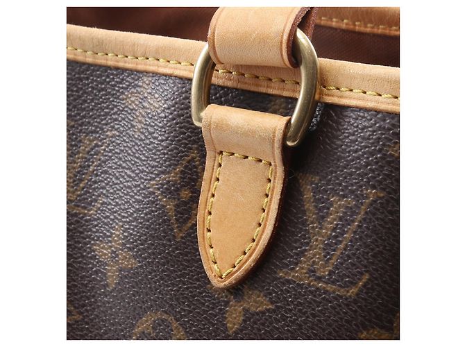 Bolsa Louis Vuitton Batignolles Monogram Leather Marrom - vista 9