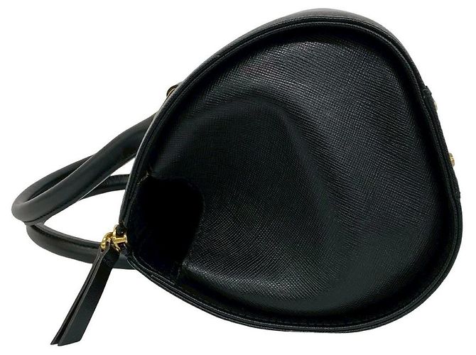 Borsa in pelle Burberry Nero - vista 6