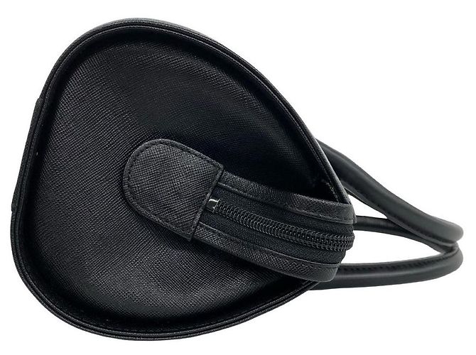 Borsa in pelle Burberry Nero - vista 7