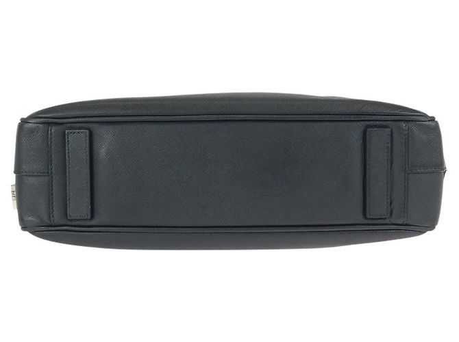 Valigetta in Pelle Saffiano Prada Nera Nero - vista 10