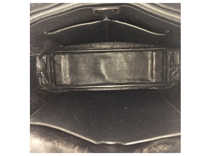 Valigetta in Pelle Saffiano Prada Nera Nero - vista 9