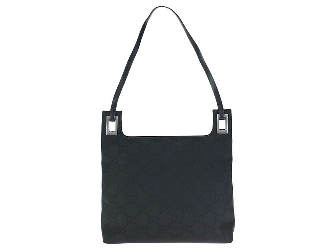 Bolsa de ombro em nylon Gucci Preto - vista 2