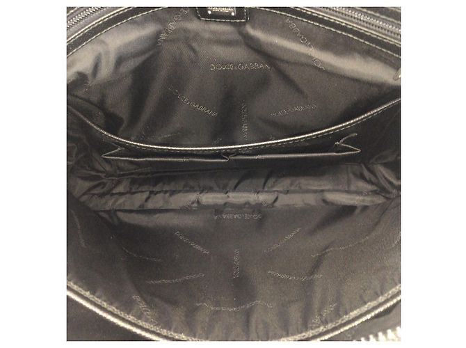 Valigetta in nylon e pelle Dolce & Gabbana Nero - vista 9