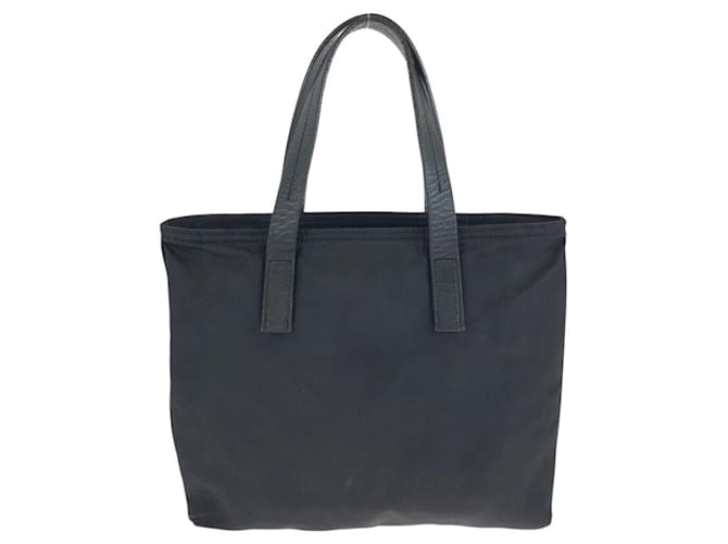 Borsa Prada Nylon Leather Tessuto Logo Nero - vista 2