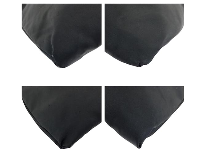 Borsa Prada Nylon Leather Tessuto Logo Nero - vista 3