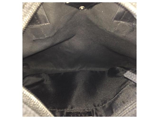 Borsa Prada Nylon Leather Tessuto Logo Nero - vista 9