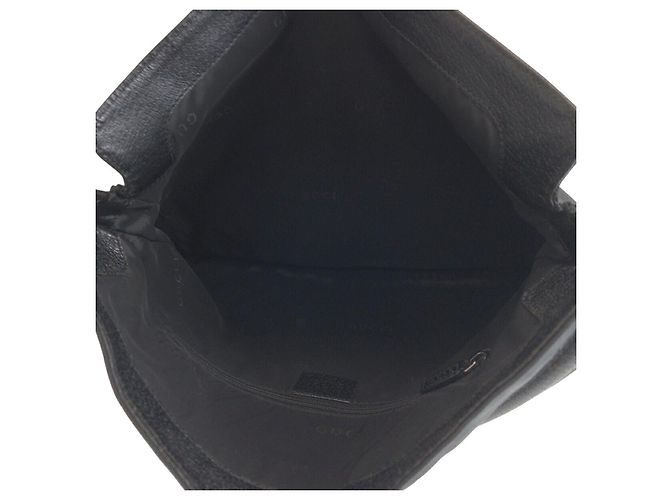 Gucci Jackie Nylon Schultertasche Schwarz - Ansicht 9