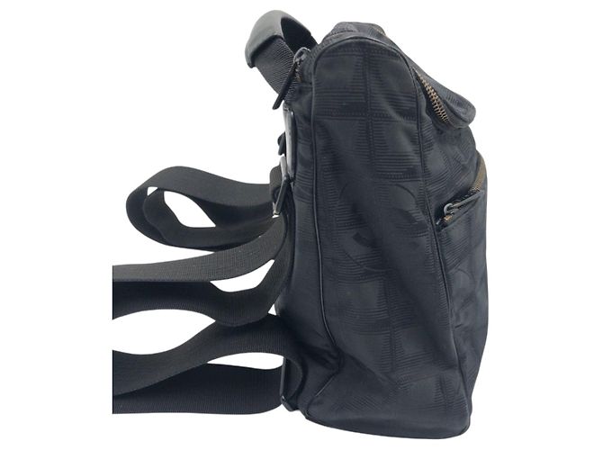 Chanel Nylon Coco Mark Rucksack Schwarz - Ansicht 8