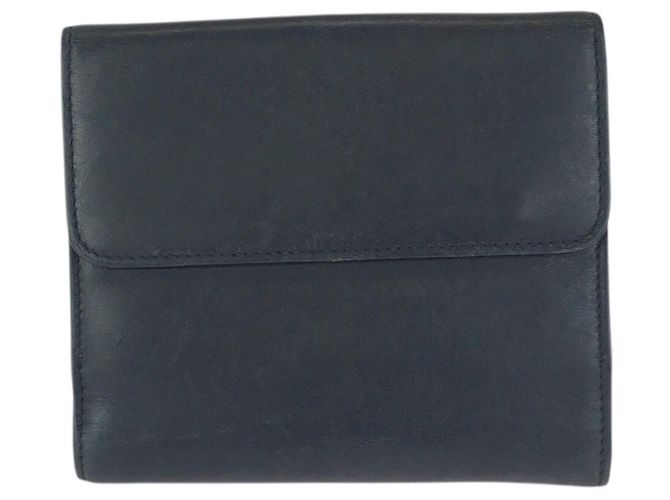 Gucci Black Leather Compact Wallet - view 2