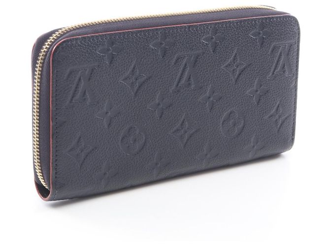 Portafoglio Zippy Monogram Empreinte Long Louis Vuitton Blu - vista 2