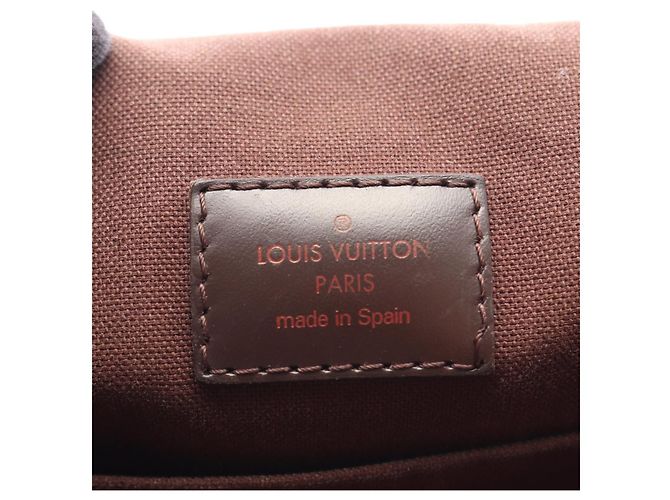 Sac à épaule Louis Vuitton Brooklyn MM Damier Ebene Toile enduite - vue 4
