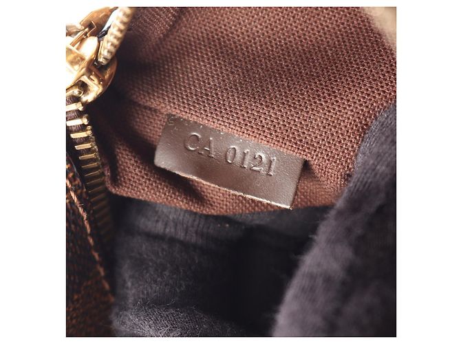 Sac à épaule Louis Vuitton Brooklyn MM Damier Ebene Toile enduite - vue 5
