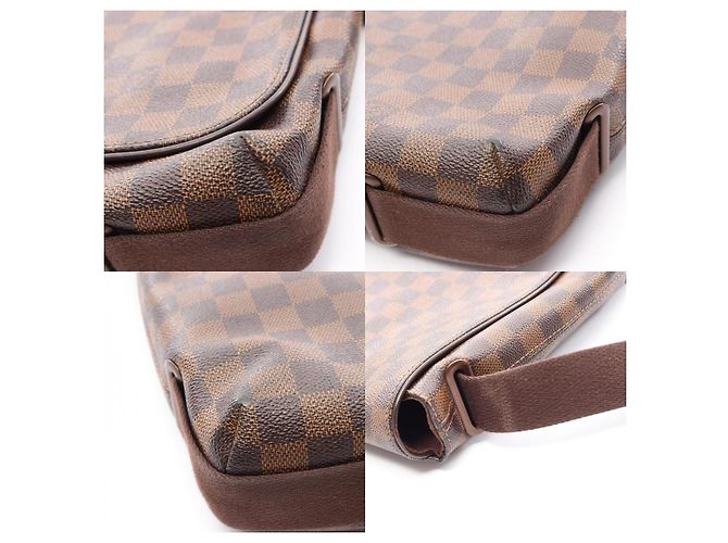 Sac à épaule Louis Vuitton Brooklyn MM Damier Ebene Toile enduite - vue 9