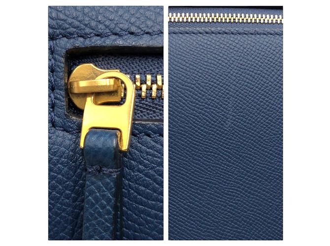 Céline CELINE Belt Bag borsa 2way in pelle Blu - vista 4