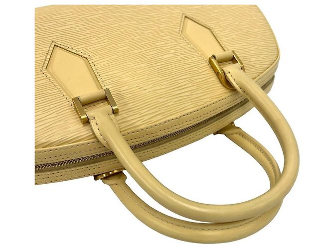 Borsa Louis Vuitton Jasmin Epi Marrone Beige - vista 5