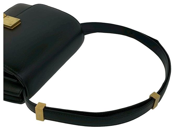 Céline Borsa a tracolla Celine Classic Box in pelle Nero - vista 5