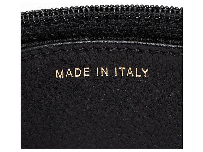 Portafoglio con catena Chanel Lambskin Twist Your Buttons Nero - vista 9