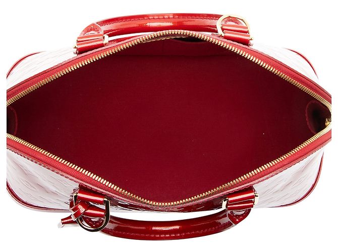 Louis Vuitton Monogram Vernis Alma PM Satchel Rot - Ansicht 7