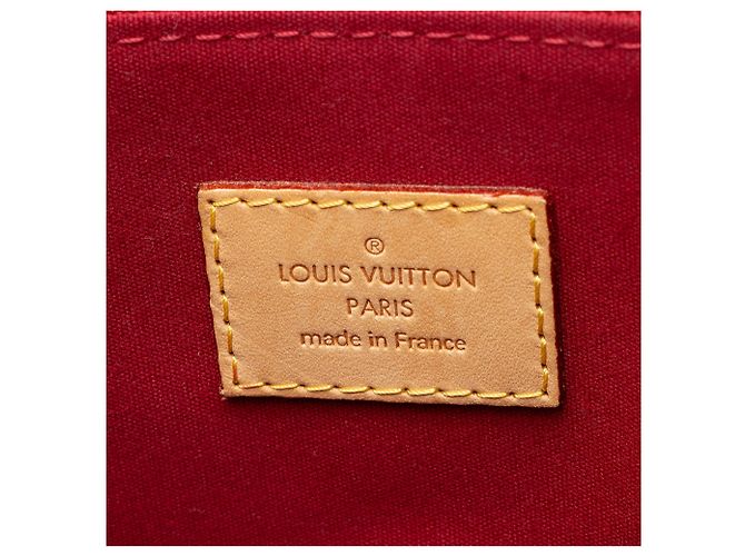 Louis Vuitton Monogram Vernis Alma PM Satchel Rot - Ansicht 8