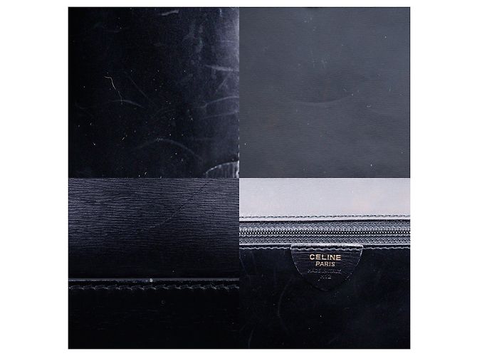 Céline CELINE Borsa a tracolla 2way in pelle di vitello Nero - vista 10