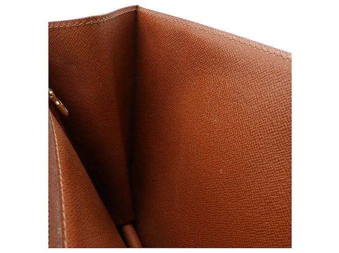 Bolso Louis Vuitton Monogram Monceau 28 Castaño - vista 7
