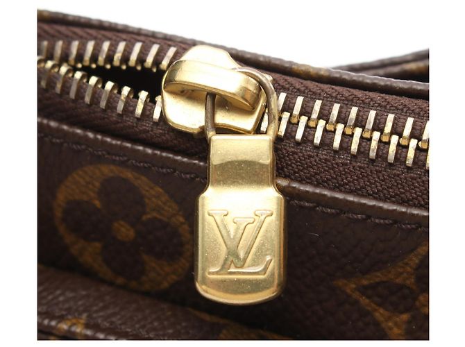 Borsa a Spalla Louis Vuitton Vivasite Monogram Marrone - vista 6